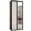 Schrank 45 Canaris 3 110 schwarz/weiß/schwarz