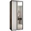 Schrank 45 Canaris 3 110 schwarz/weiß/silver
