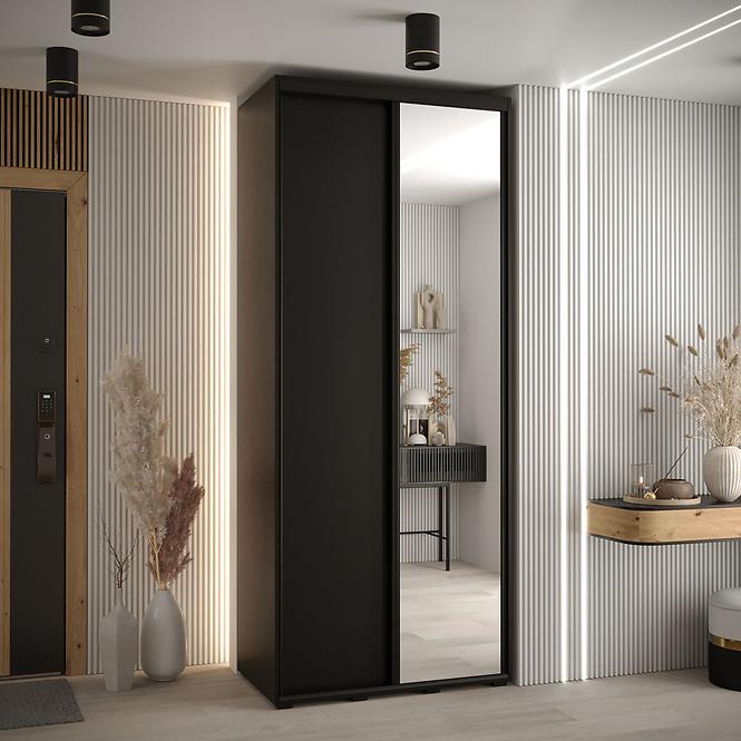 Schrank 45 Canaris 3 110 schwarz/schwarz