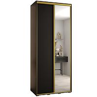 Schrank 45 Canaris 3 110 schwarz/gold