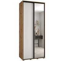 Schrank 45 Canaris 3 120 artisan/weiß/schwarz