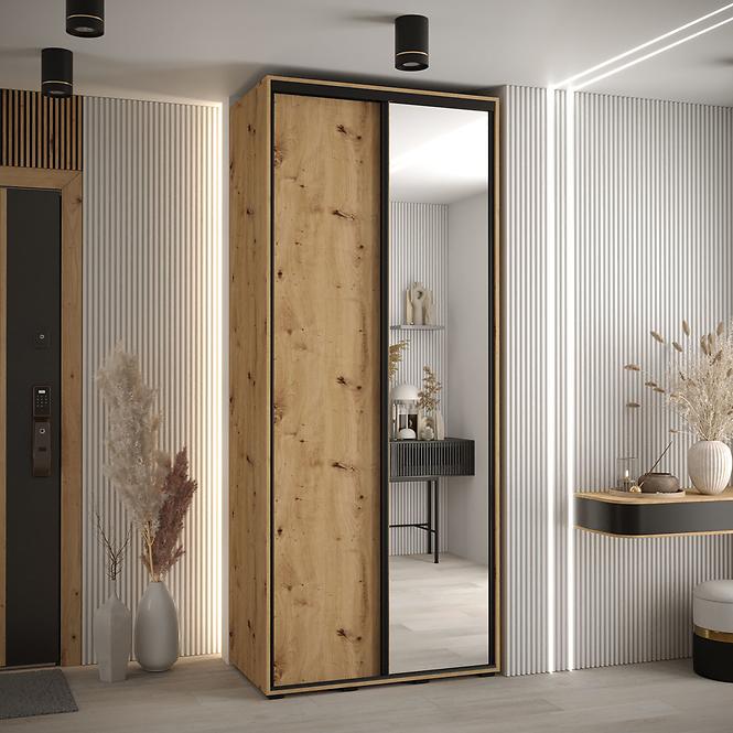Schrank 45 Canaris 3 120 artisan/schwarz