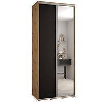Schrank 45 Canaris 3 120 artisan/schwarz/silver