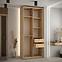 Schrank 45 Canaris 3 120 weiß/artisan/schwarz,3