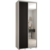 Schrank 45 Canaris 3 120 weiß/schwarz/silver