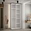 Schrank 45 Canaris 3 120 weiß/schwarz/silver,4