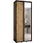 Schrank 45 Canaris 3 120 schwarz/artisan/schwarz