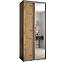Schrank 45 Canaris 3 120 schwarz/artisan/silver