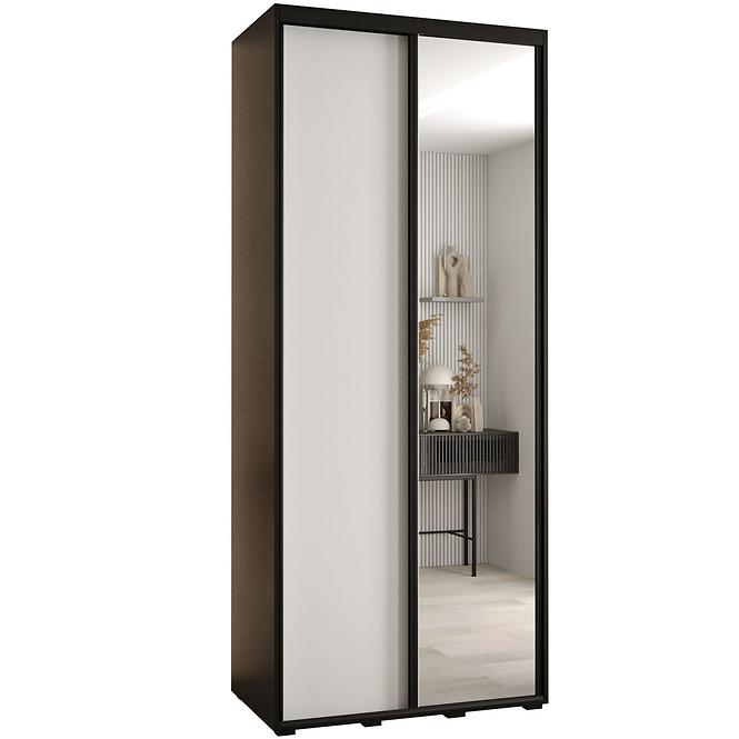 Schrank 45 Canaris 3 120 schwarz/weiß/schwarz