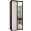 Schrank 45 Canaris 3 120 schwarz/weiß/schwarz