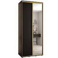 Schrank 45 Canaris 3 120 schwarz/gold