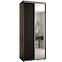 Schrank 45 Canaris 3 120 schwarz/silver