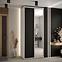 Schrank 45 Canaris 3 130 weiß/schwarz/silver,5