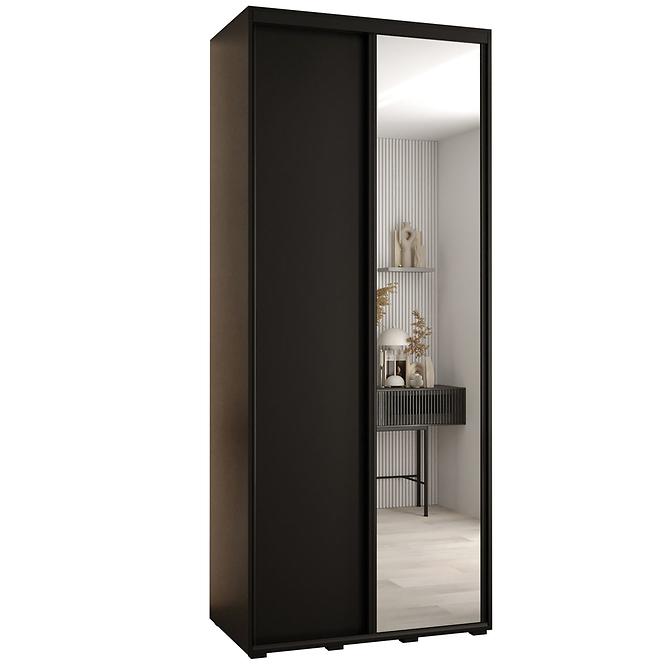 Schrank 45 Canaris 3 130 schwarz/schwarz