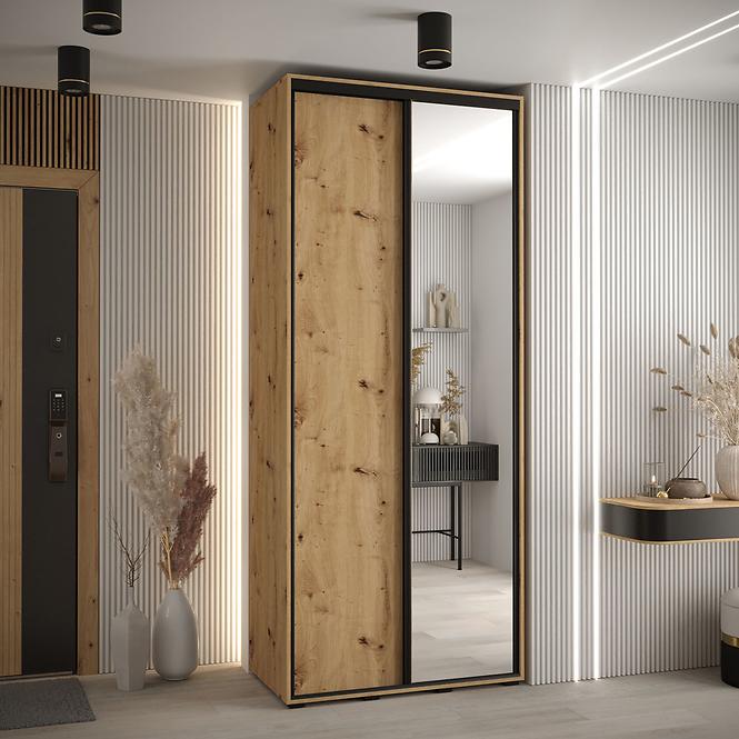 Schrank 45 Canaris 3 140 artisan/schwarz