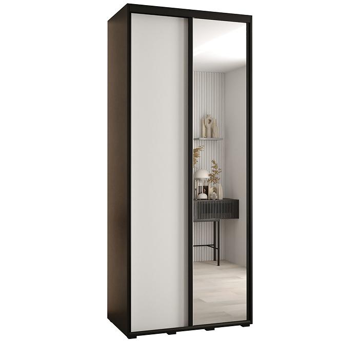 Schrank 45 Canaris 3 140 schwarz/weiß/schwarz