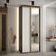 Schrank 45 Canaris 3 140 schwarz/weiß/gold,5