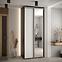 Schrank 45 Canaris 3 140 schwarz/weiß/silver,5