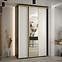 Schrank 45 Canaris 3 150 schwarz/weiß/gold,4