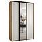 Schrank 45 Canaris 3 160 artisan/weiß/schwarz