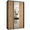 Schrank 45 Canaris 3 160 schwarz/artisan/silver