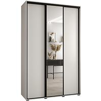 Schrank 45 Canaris 3 170 weiß/schwarz