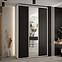 Schrank 45 Canaris 3 170 weiß/schwarz/silver,5
