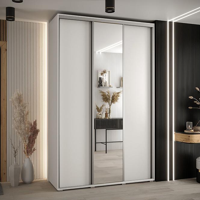 Schrank 45 Canaris 3 170 weiß/silver