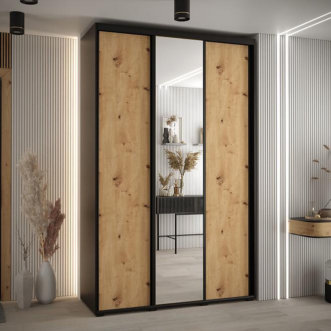 Schrank 45 Canaris 3 170 schwarz/artisan/schwarz