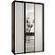 Schrank 45 Canaris 3 170 schwarz/weiß/schwarz