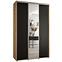 Schrank 45 Canaris 3 180 artisan/schwarz/silver