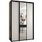 Schrank 45 Canaris 3 180 schwarz/weiß/schwarz