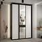 Schrank 45 Canaris 3 180 schwarz/weiß/schwarz,5