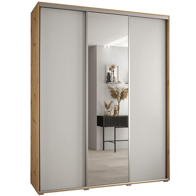 Schrank 45 Canaris 3 190 artisan/weiß/silver