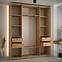 Schrank 45 Canaris 3 190 weiß/artisan/silver,3