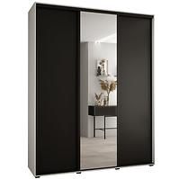 Schrank 45 Canaris 3 190 weiß/schwarz/schwarz