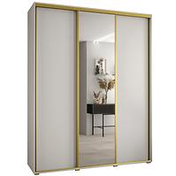 Schrank 45 Canaris 3 190 weiß/gold