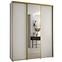 Schrank 45 Canaris 3 190 weiß/gold