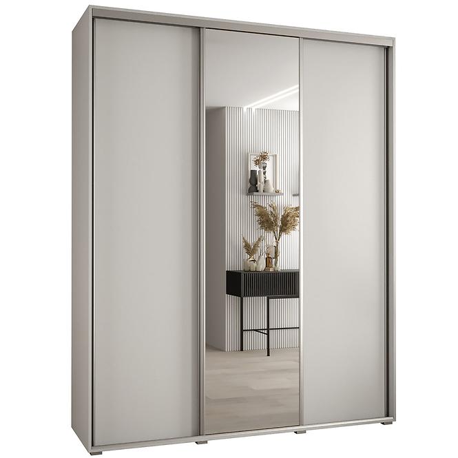 Schrank 45 Canaris 3 190 weiß/silver