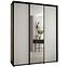 Schrank 45 Canaris 3 190 schwarz/weiß/schwarz