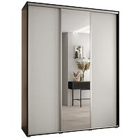 Schrank 45 Canaris 3 190 schwarz/weiß/silver