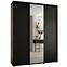 Schrank 45 Canaris 3 190 schwarz/schwarz