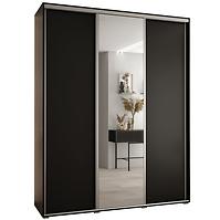 Schrank 45 Canaris 3 190 schwarz/silver