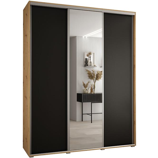 Schrank 45 Canaris 3 200 artisan/schwarz/silver