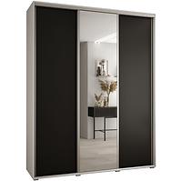 Schrank 45 Canaris 3 200 weiß/schwarz/silver