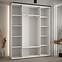 Schrank 45 Canaris 3 200 weiß/schwarz/silver,4
