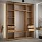 Schrank 45 Canaris 3 200 schwarz/weiß/gold,3