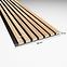 Akustikpaneel auf Filz Natural eiche furnir 300x2650mm,2
