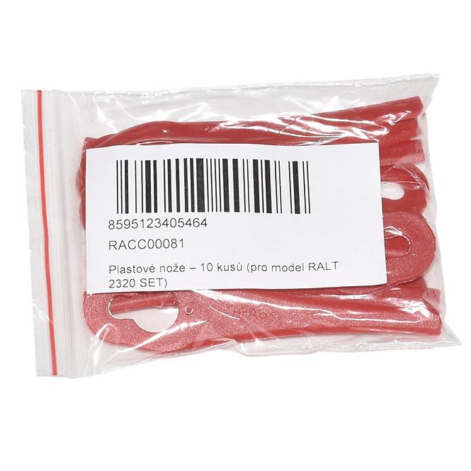 Kunststoffmesser - 10 Stück (Set für Elektro-Rasentrimmer RALT 2320)