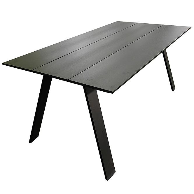 Gartentisch Hallo Faro 180x90 schwarzer